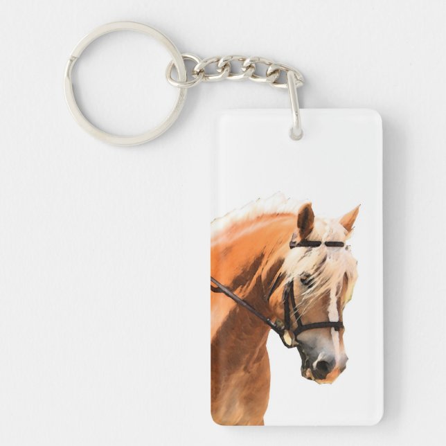 Haflinger Nyckelring (Framsidan)