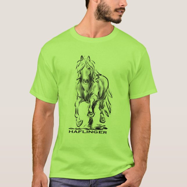 Haflinger Tee Shirt (Framsida)