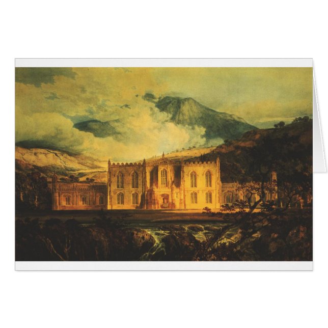 Hafod av den William turner Hälsningskort (Framsidan Horizontal)