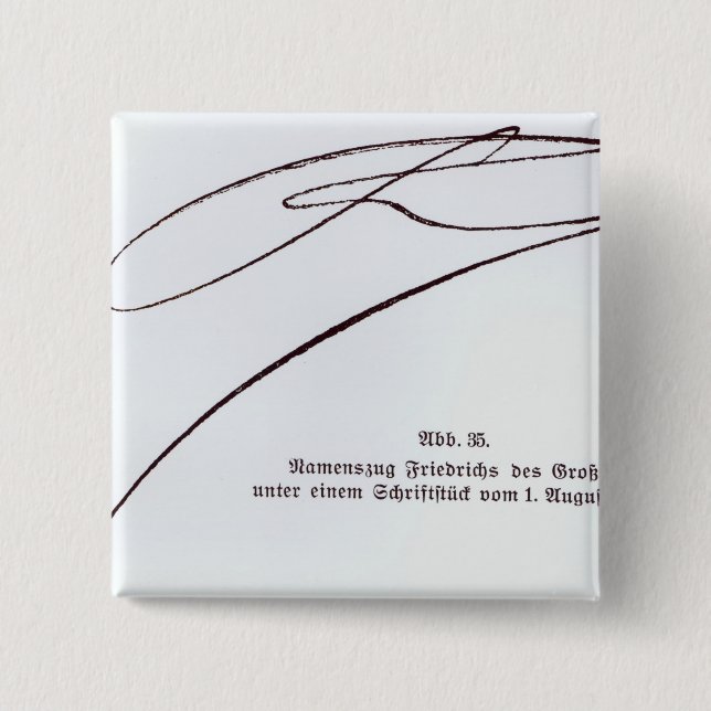 Häfte av Frederick underbaren Knapp (Framsida)