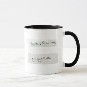 Häfte av George Bernard Shaw Mugg