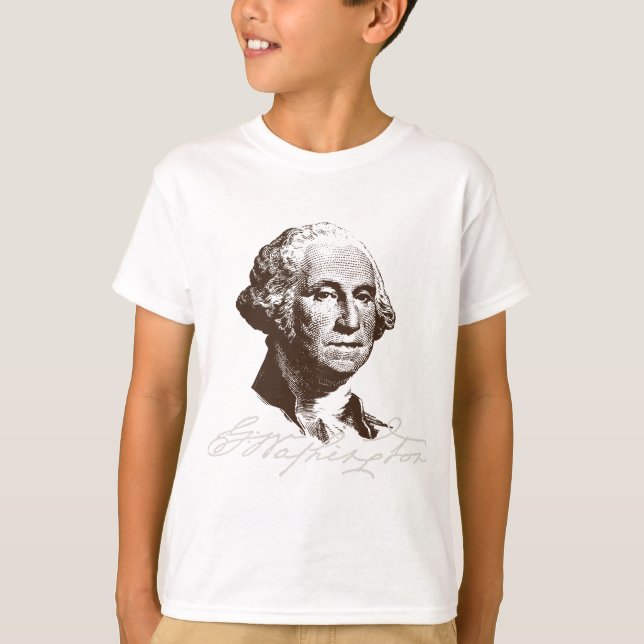Häfte George Washington T Shirt (Framsida)