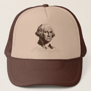 Häfte George Washington Truckerkeps