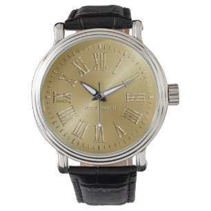 Häfteguld Armbandsur