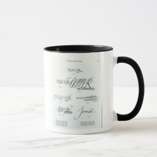Häften av den Mary drottningen av Scots Mugg