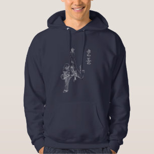 Häftet sparkar skissar sweatshirt