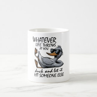 Häftig Anka - Vad Livet än Kastar På Dig Anka Och  Kaffemugg