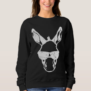 Häftig åsna med solglasögon T I Roligt Shirt