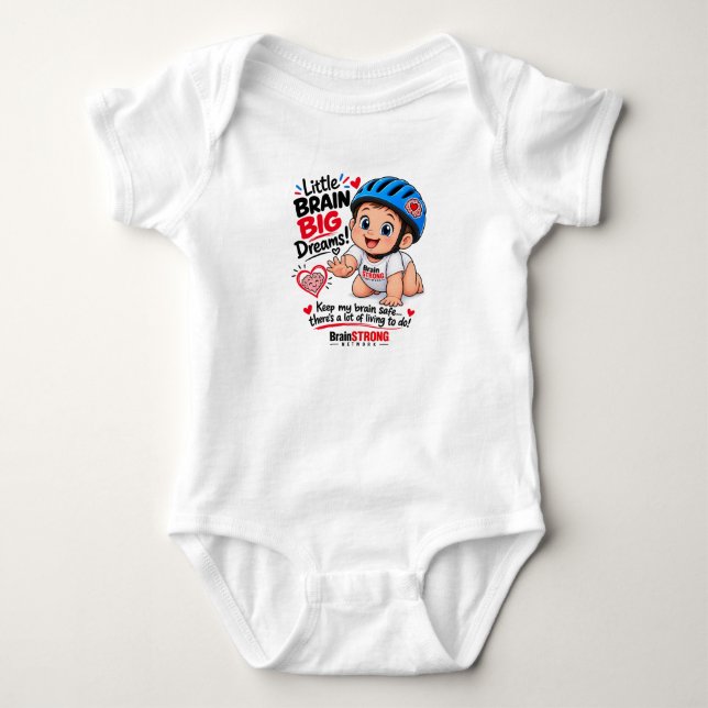 Häftig babyskjorta för 6-12 månaders barn t shirt (Framsida)