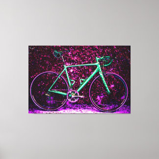 Häftig cykel 1 canvastryck