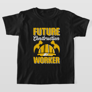 Häftig framtida byggnadsarbetare t shirt