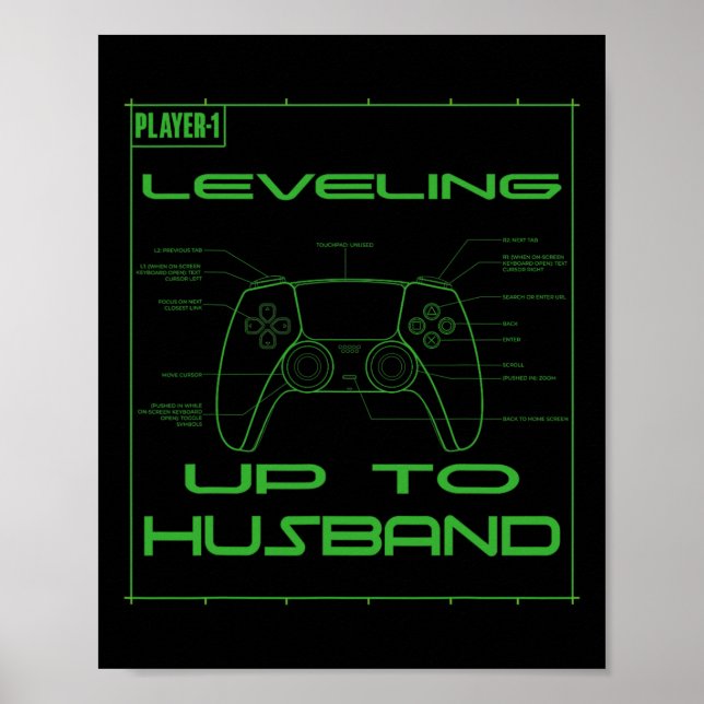 Häftig framtida make för män pojkar brudgum att bl poster (Framsidan)