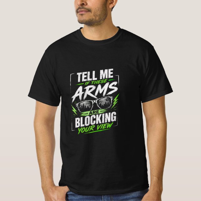Häftig gym t shirt (Framsida)