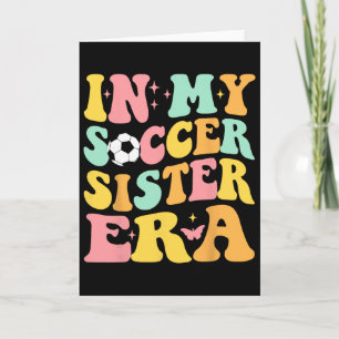 Häftig i min fotbollssyster-era Fotbollsentusiast Kort