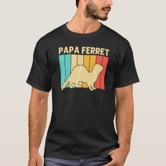 Häftig Iller För Männ Pappa Djur Iller Ägare Gnaga T Shirt