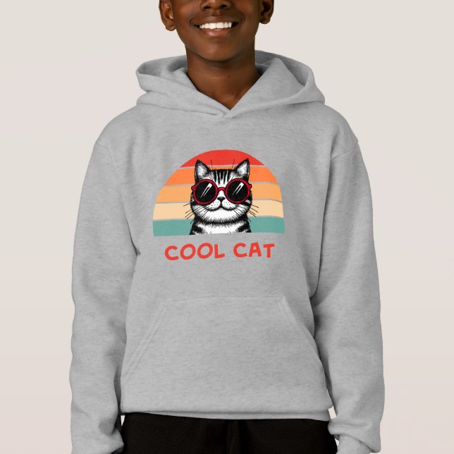Häftig katt 2 t shirt (Framsida)