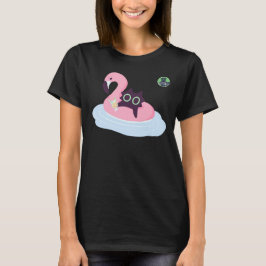 Häftig katt sommar - The Alaska Cat Cafe T Shirt
