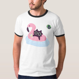 Häftig katt sommar - The Alaska Cat Cafe T Shirt