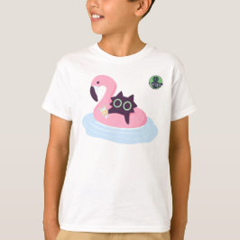 Häftig katt sommar - The Alaska Cat Cafe T Shirt