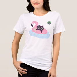Häftig katt sommar - The Alaska Cat Cafe T Shirt
