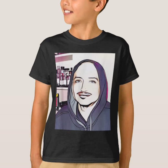 Häftig Kille  T Shirt (Framsida)