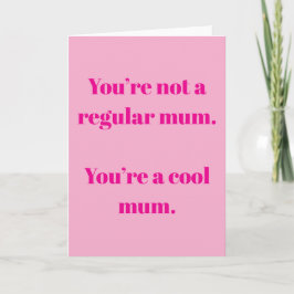 Häftig mamma kort