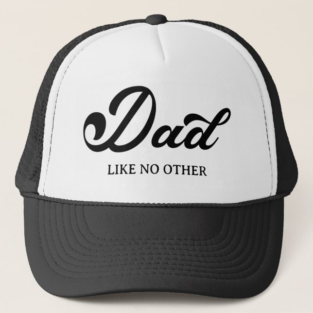 Häftig pappa som ingen annan cool typografi modern keps (Framsida)