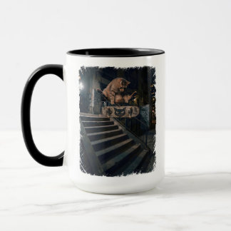 Häftig Rullbräda Katt Kickflip Rollig Kaffe Mugg
