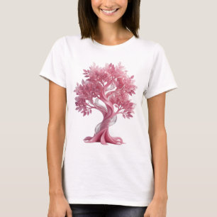 Häftig Silver RÖD TRÄD T-shirt