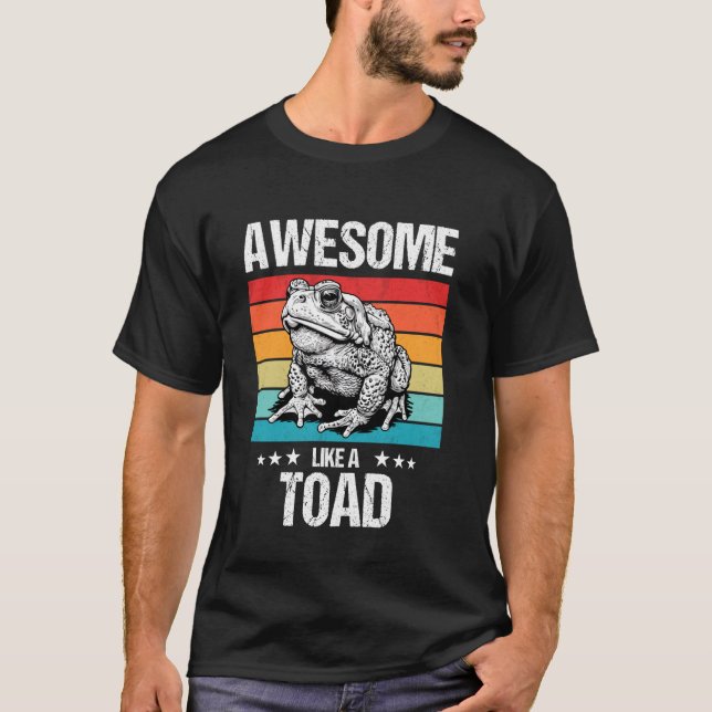 Häftig som en padda t shirt (Framsida)