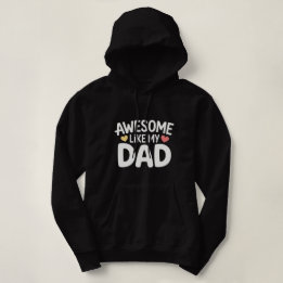 Häftig som min pappa-hoodie – present till pappa t shirt