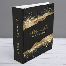 Häftig svart och guld glitter script affärsschrift