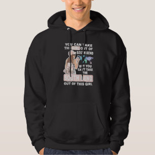 Häftig tjej från South Bend City Stolt South Bend Hoodie