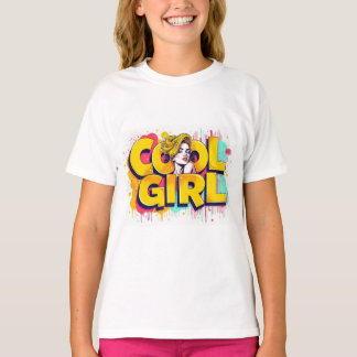 Häftig Tjej T Shirt