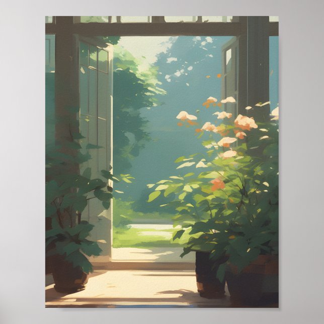 Häftig utsikt poster (Framsidan)