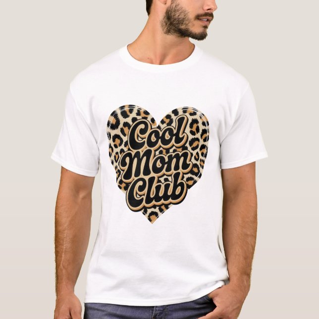 Häftiga mamma-klubben t shirt (Framsida)