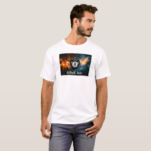 Häftigaste 8 Ball Biljard Spel Dag Mäns T Shirt