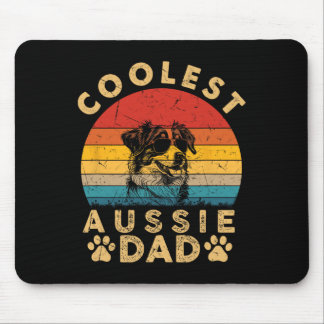 Häftigaste Aussie Pappa-presenter för män Vintage Musmatta