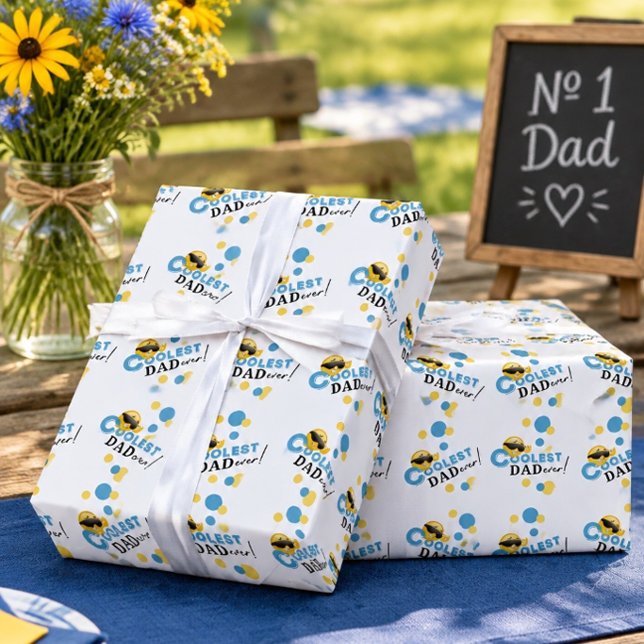 Häftigaste pappa någonsin presentpapper (Skapare uppladdad)