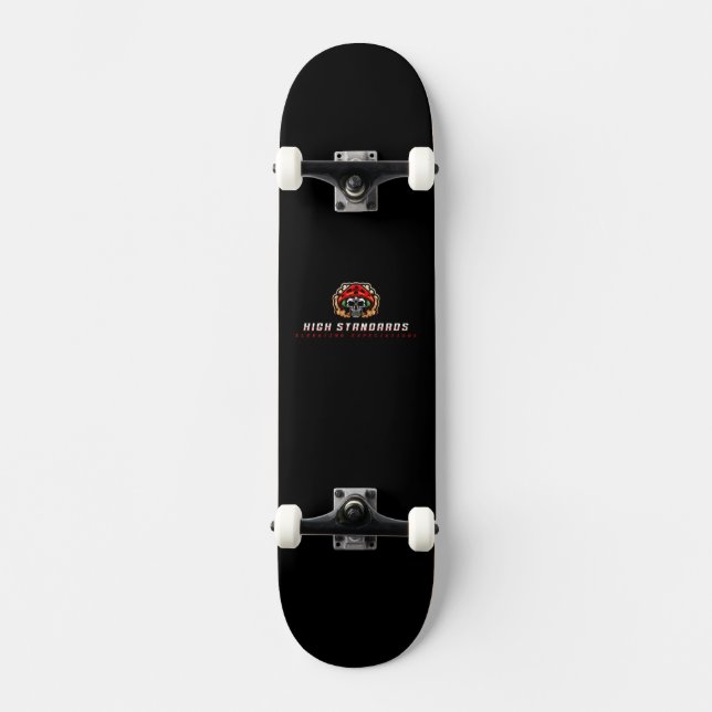 Häftigt däck mini skateboard bräda 18,5 cm (Framsida)