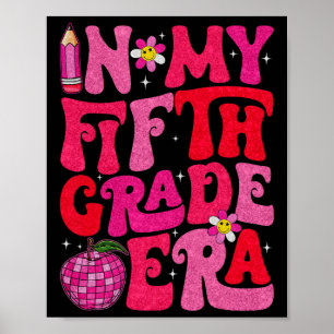 Häftigt i min femte klass era Första skoldagen B Poster