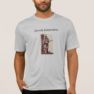 häftigt oberoende sport-tek t-shirt