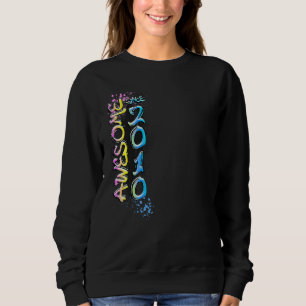 Häftigt sedan 2010 graffiti-motiv t shirt