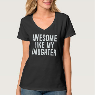 Häftigt som min dotters pappa fars dag 2 t shirt