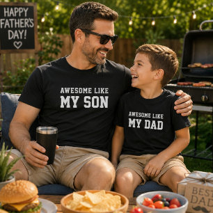 Häftigt som min pappa Rolig barntröja present  T Shirt