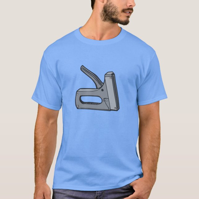 Häftklammervapen Tee Shirt (Framsida)