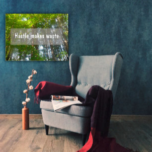Häftning gör att slösar inspirerande poster