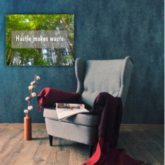 Häftning gör att slösar inspirerande poster