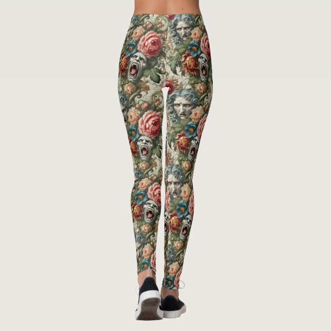 Hag & Howl - gotiic Victorian Leggings (Baksida)