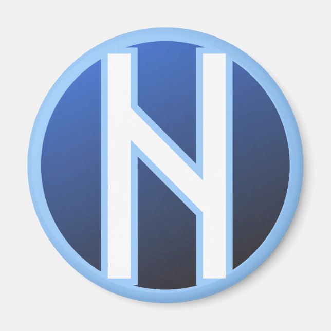 Hagalaz Haegl Rune Magnet (Framsidan)